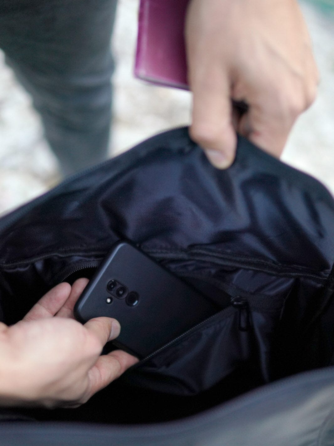 Rucksack inkl. Fach für Laptop [15 Zoll]